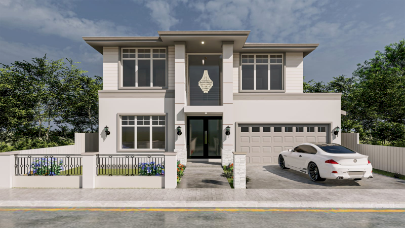 Mặt bằng gần vuông, tỷ lệ mặt tiền – chiều sâu cân đối (Nguồn ảnh: Internet)