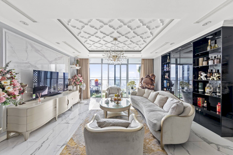 Biệt thự mang phong cách sang trọng, quý phái và kết hợp tiện nghi hiện đại (Nguồn ảnh: Internet)