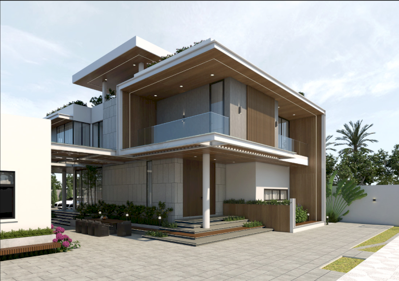 Ban công rộng trải dài toàn bộ mặt tiền (Nguồn ảnh: Internet)