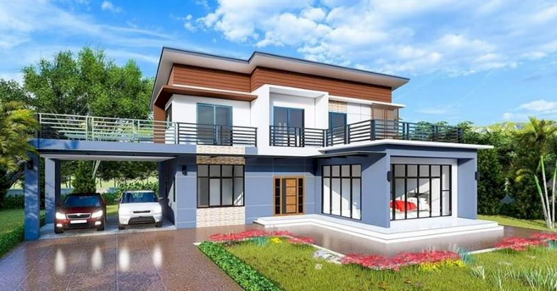 Phân chia rõ ràng giữa khu sinh hoạt chung và không gian riêng tư (Nguồn ảnh: Internet)