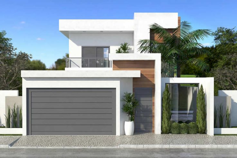 Kiến trúc chênh tầng tạo nét độc đáo và thu hút cho mặt tiền (Nguồn ảnh: Internet)