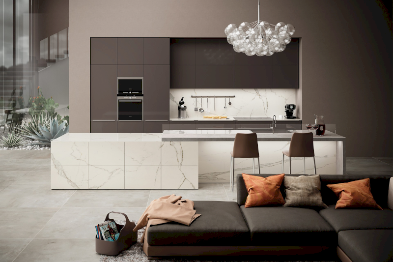 Bố trí 2 phòng ngủ và khu vực sinh hoạt chung liên thông, tối ưu diện tích cho gia đình nhỏ (Nguồn ảnh: Internet)