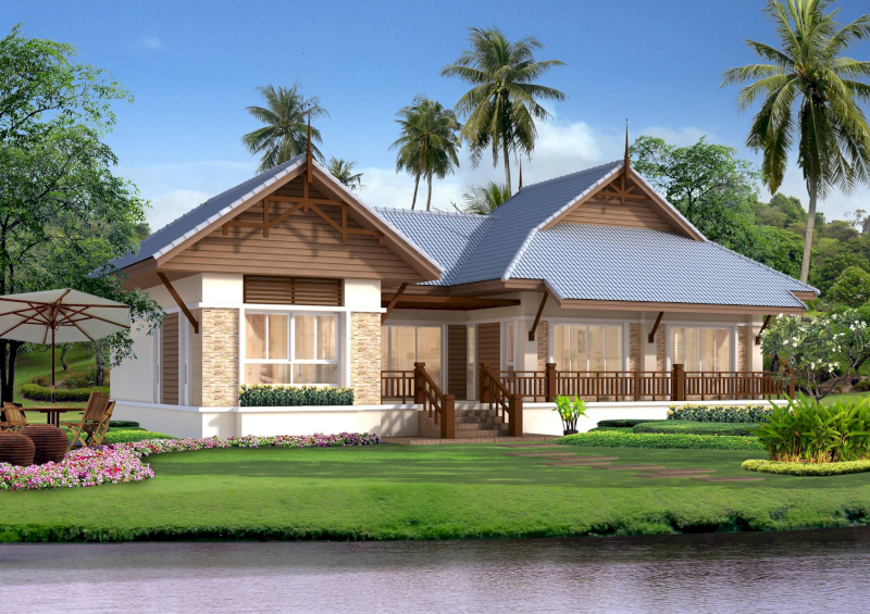 Không gian gác mái tiện lợi, có thể dùng làm kho đồ hoặc phòng phụ (Nguồn ảnh: Internet)