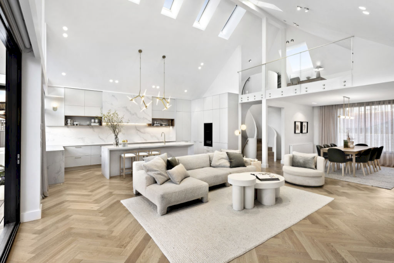 Phòng ngủ và phòng làm việc được bố trí riêng tư, độc đáo (Nguồn ảnh: Internet)