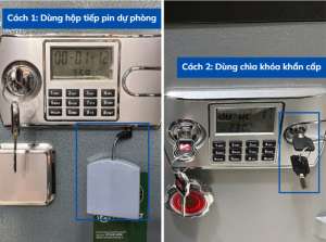 Cách xử lý nhập đúng mật khẩu nhưng không mở được két sắt điện tử
