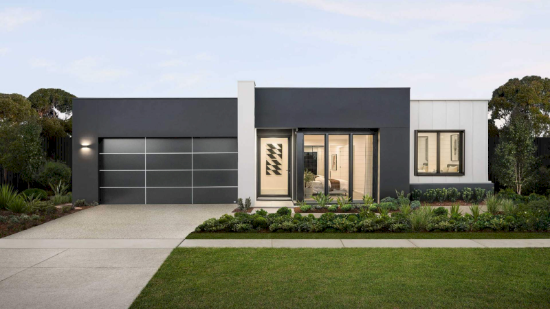 Mẫu nhà 1 tầng mái bằng hiện đại tiết kiệm và dễ mở rộng (Nguồn ảnh: Internet)