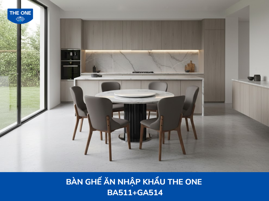 Nội thất phòng ăn The one Kiểu dáng đa dạng, dẫn đầu xu hướng