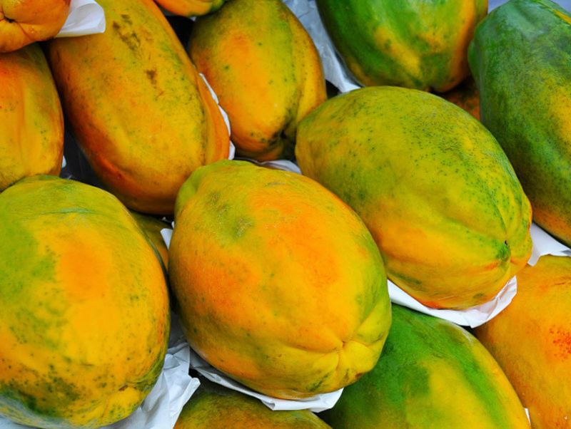 Đu đủ là đại diện cho mong ước về cuộc sống gia đình sung túc, không lo thiếu hụt. (Nguồn: Internet)