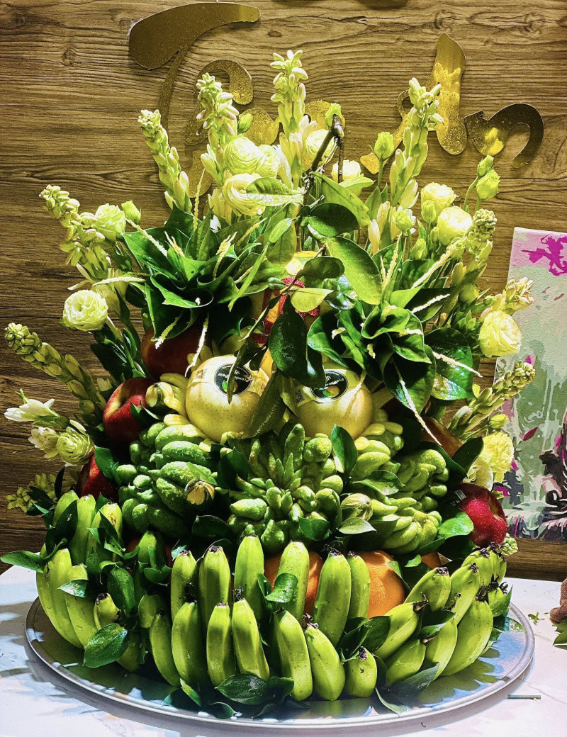 Bày trí hình tháp tượng trưng cho sự vươn lên và thành đạt của gia đạo. (Nguồn: Internet)