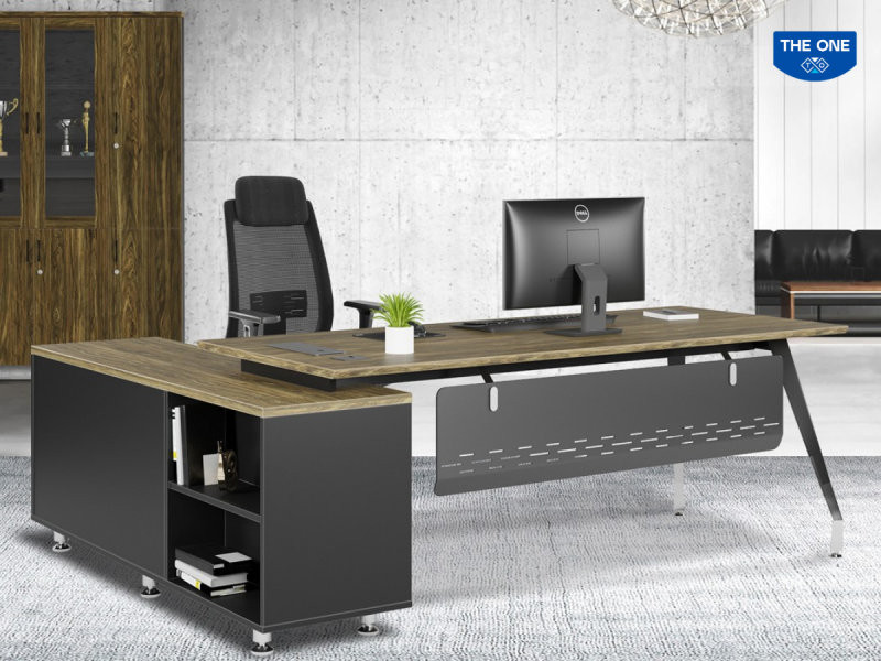 Bàn làm việc khung sắt, thép có khả năng kháng va đập tốt