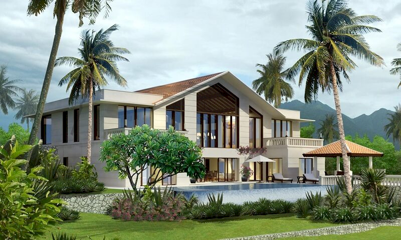 Vẻ đẹp sang trọng của Sứ Đại nâng tầm đẳng cấp cho không gian mặt tiền. (Nguồn: Internet)