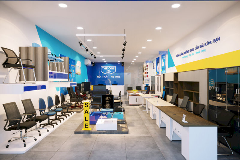 Hệ thống đại lý của Nội thất The One trải dài khắp 63 tỉnh thành, giúp khách hàng dễ dàng mua sản phẩm tại đại lý gần nhất. (Nguồn ảnh: Internet)
