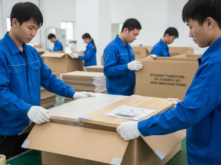 Đóng gói chuyên nghiệp giúp dễ dàng lắp đặt và bảo quản.