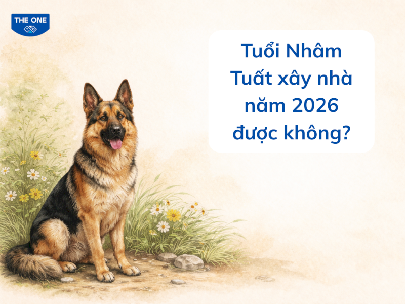 Tuổi Nhâm Tuất xây nhà năm 2026 được không? Luận giải theo phong thủy chuẩn nhất