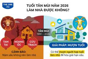 Tuổi Tân Mùi làm nhà năm 2026 được không? Luận giải & cách hóa giải