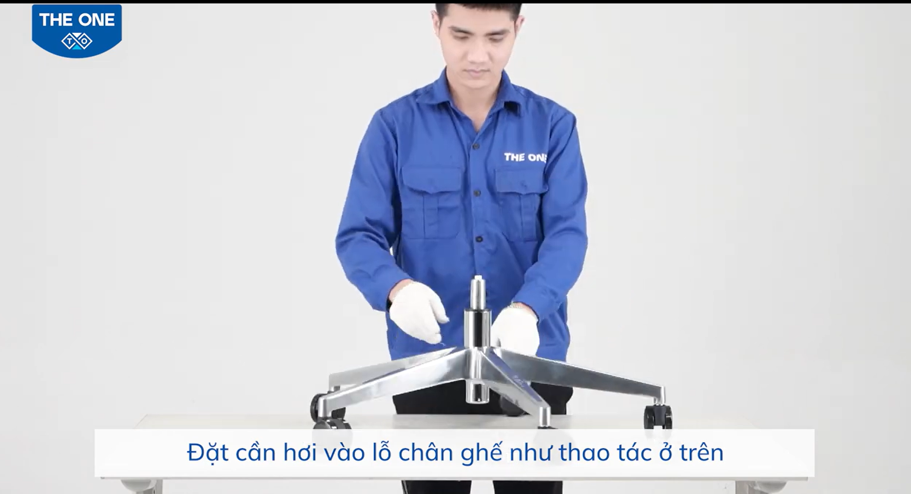 Bước 2: Lắp cần hơi (Piston)