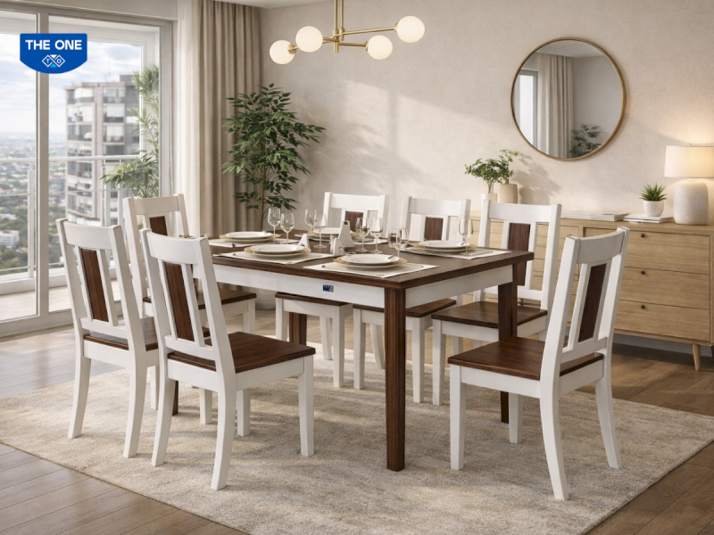 Đối với căn hộ chung cư với diện tích hạn chế, bạn nên ưu tiên các mẫu ghế có thiết kế gọn gàng