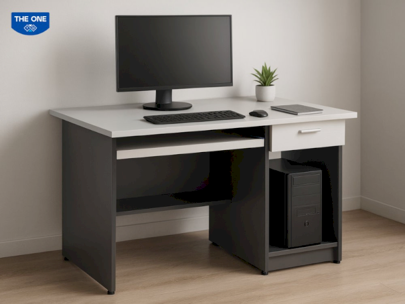 Khi bàn được đẩy sát tường, phần diện tích trung tâm của phòng được giải phóng hoàn toàn (Nguồn ảnh: Internet)