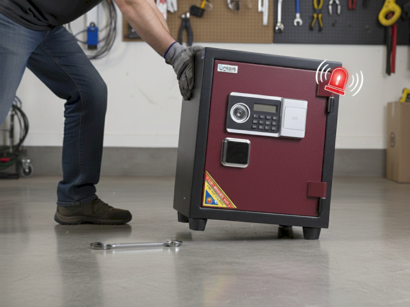 Két sắt bị dịch chuyển khỏi vị trí ban đầu gây ra tiếng kêu bíp bíp.