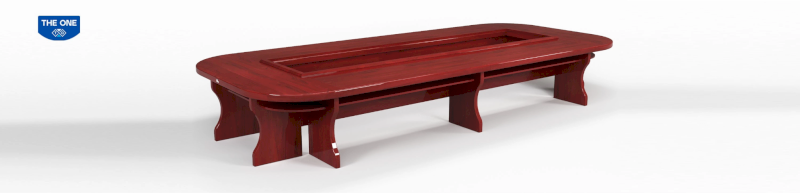 Bàn họp văn phòng The One sơn PU CT5022H1R10 kích thước W5000 x D2200 x H760 mm