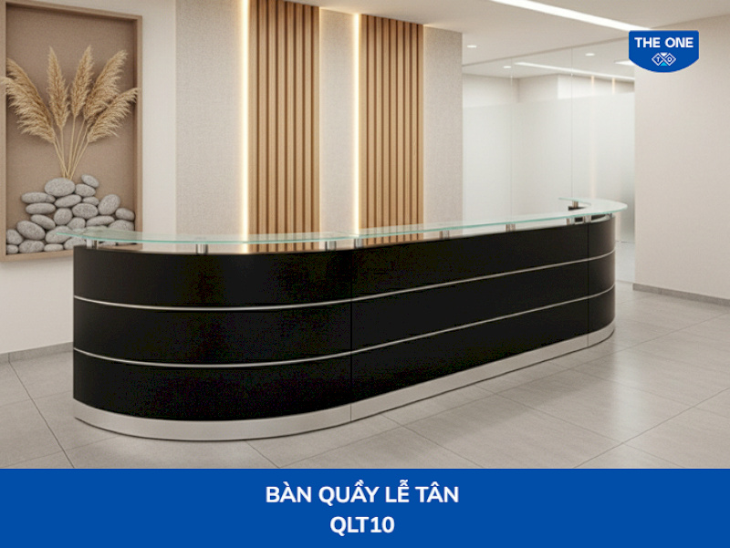 Kích thước quầy lễ tân khách sạn trở thành điểm nhấn đầu tiên tạo ấn tượng cho khách hàng