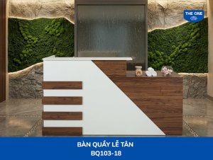 Kích thước quầy lễ tân chữ L chuẩn, đẹp và phù hợp từng không gian