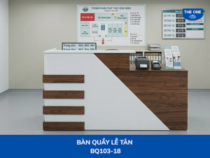 20+ mẫu quầy lễ tân chữ I sang trọng, nâng tầm không gian