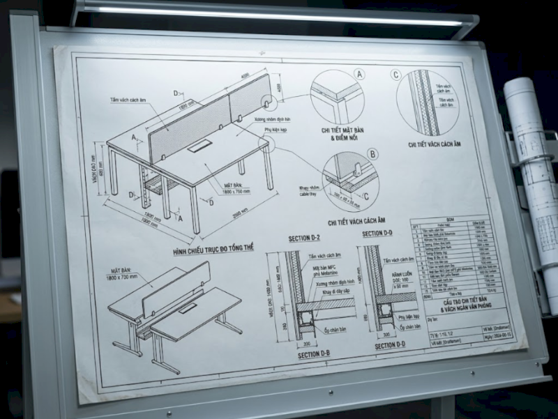 Hồ sơ kỹ thuật thi công chi tiết là 