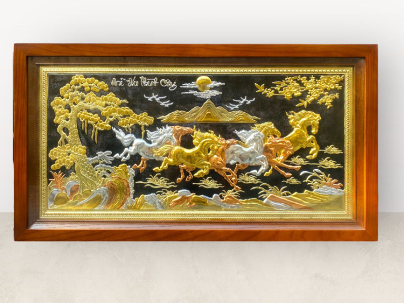 Tranh Mã Đáo Thành Công mang lại năng lượng tích cực và sự thăng tiến. (Nguồn: Internet)