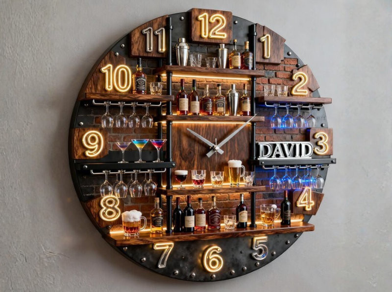 Quà tặng biến những chai rượu bình thường trở thành một tác phẩm nghệ thuật decor. (Nguồn: Internet)