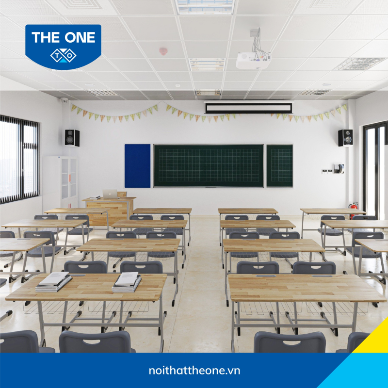 Lựa chọn thiết kế thi công nội thất The One đảm bảo sự thoải mái và an toàn trong quá trình học tập