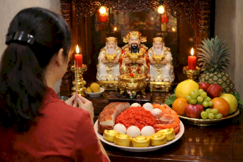 Ngày mùng 10 tháng Giêng âm lịch là ngày Vía Thần Tài - dịp cúng quan trọng nhất trong năm (Nguồn ảnh: Internet)