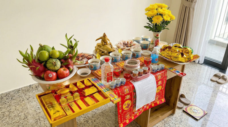 Lễ nhập trạch là nghi thức linh thiêng, đánh dấu một khởi đầu bình an và tài lộc tại ngôi nhà mới dù là nhà đi thuê. (Nguồn: Internet)