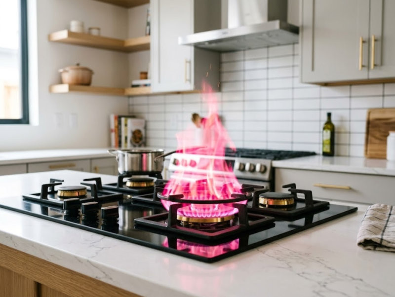 Lửa đại diện cho sức sống và sự bảo vệ của vị thần Táo Quân.