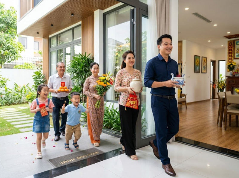 Phân công đúng người mang đồ giúp 