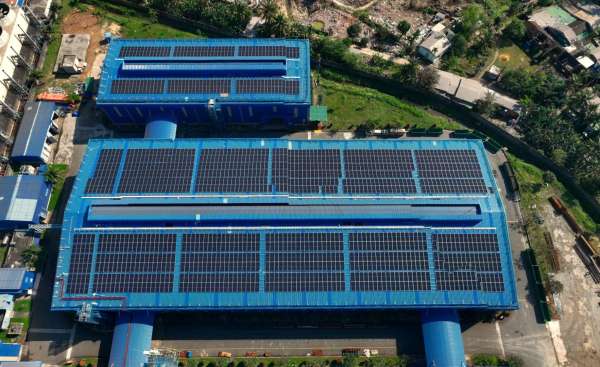 Thép Hòa Phát Dung Quất triển khai lắp đặt điện mặt trời áp mái phân kỳ 2