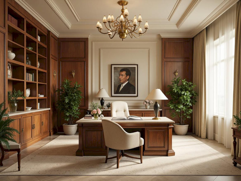 cac-phong-cach-thiet-ke-noi-that-van-phong-2-2-phong-cach-tan-co-dien-neoclassical-13