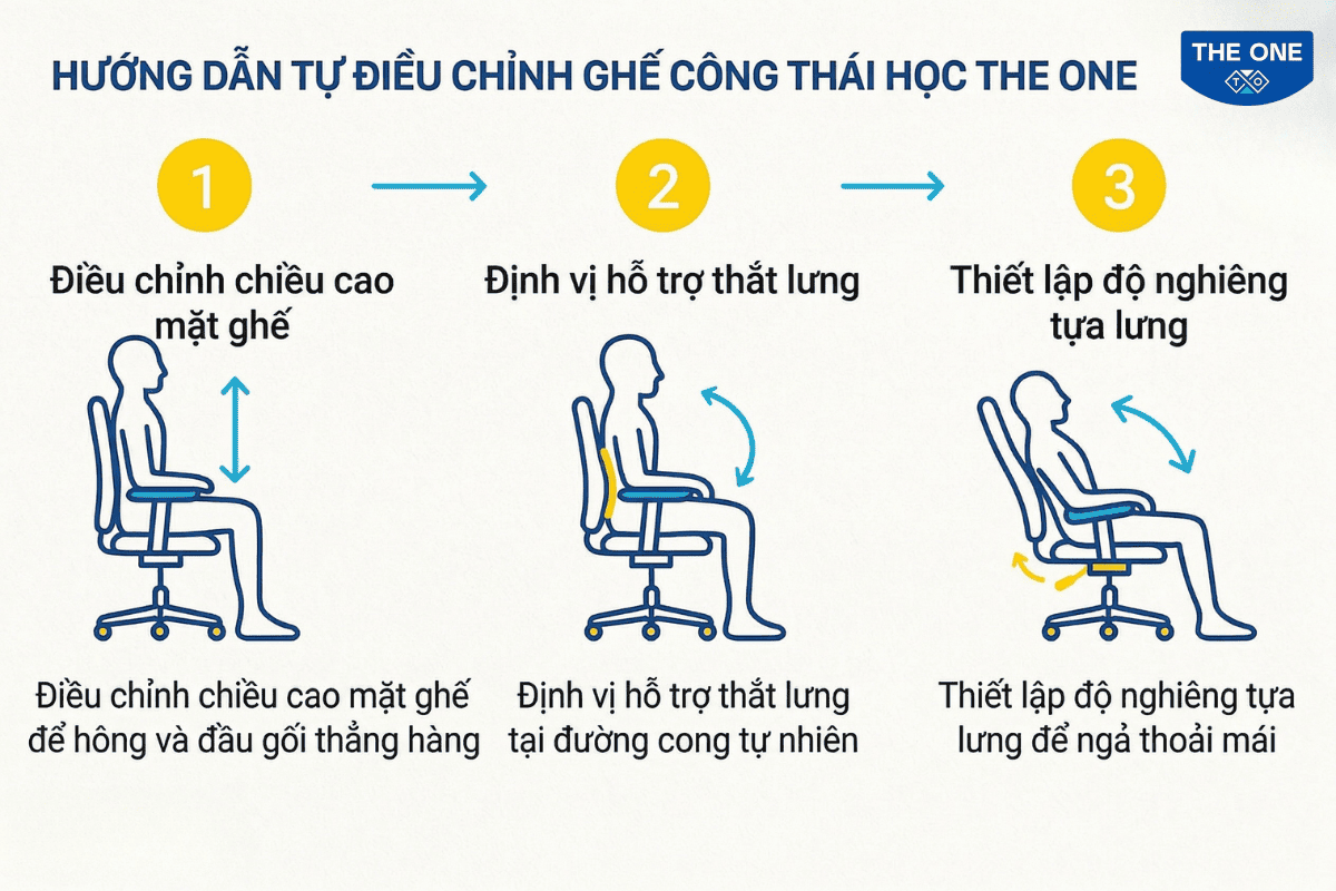 Cách ngả ghế đúng kỹ thuật, không gây hại cột sống