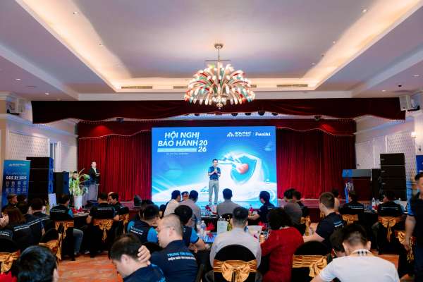 ĐIỆN MÁY GIA DỤNG HÒA PHÁT CAM KẾT NÂNG CAO CHẤT LƯỢNG HỆ THỐNG HẬU MÃI TẠI HỘI NGHỊ BẢO HÀNH 2026