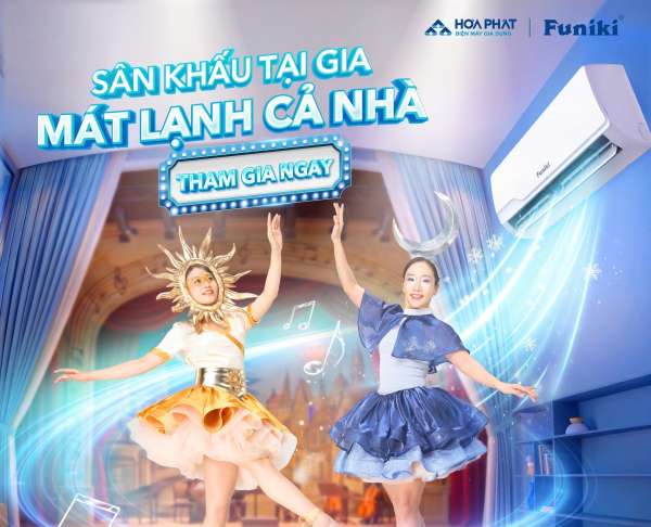 ĐIỆN LẠNH HÒA PHÁT TỔ CHỨC SOCIAL CHALLENGE CÙNG ĐIỀU HÒA THÔNG MINH FUNIKI