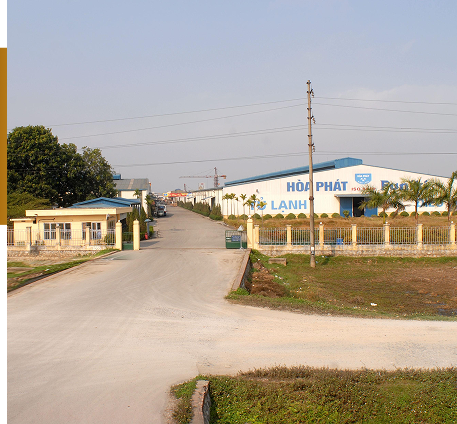 Công ty TNHH Nhựa Hòa Phát được thành lập tại Khu công nghiệp Phố Nối A, tỉnh Hưng Yên