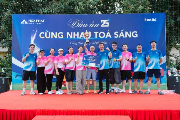 Trọn vẹn khoảnh khắc tại ngày hội thể thao Điện lạnh Hòa Phát