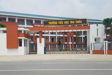 Điện lạnh Hòa Phát lắp đặt dòng điều hòa Funiki mới nhất tại trường Tiểu học Tân Triều