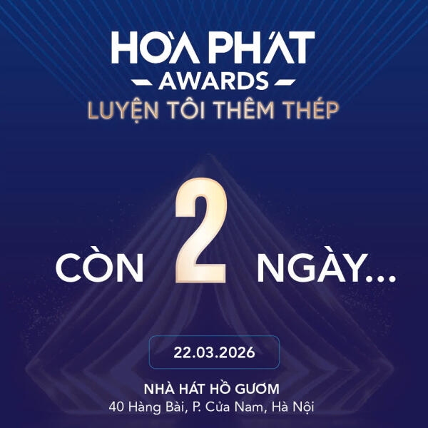 Hai ngày trước Lễ Vinh danh Hòa Phát Awards lần thứ I: Mọi thứ đã sẵn sàng